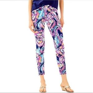 Lilly Pulitzer Kelly Nauti Navy Boho Bateau- 10